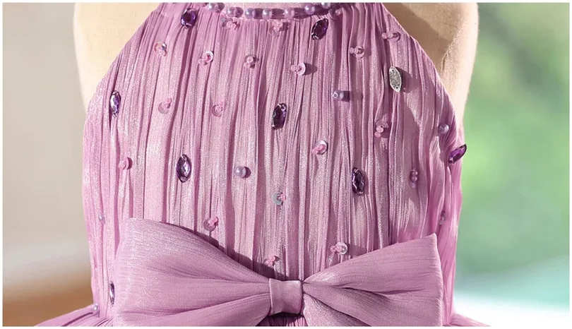 High-End-Kinder Prinzessin Abendkleid Host der Klavier Leistung Geburtstag Mädchen Party Kleider A4695 Vestidos – Detail 8