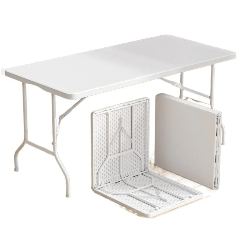 #XD-ZC152 Modern Foldable Portable Plastic Outdoor Dining Table for Park & Conference Use Simple Design