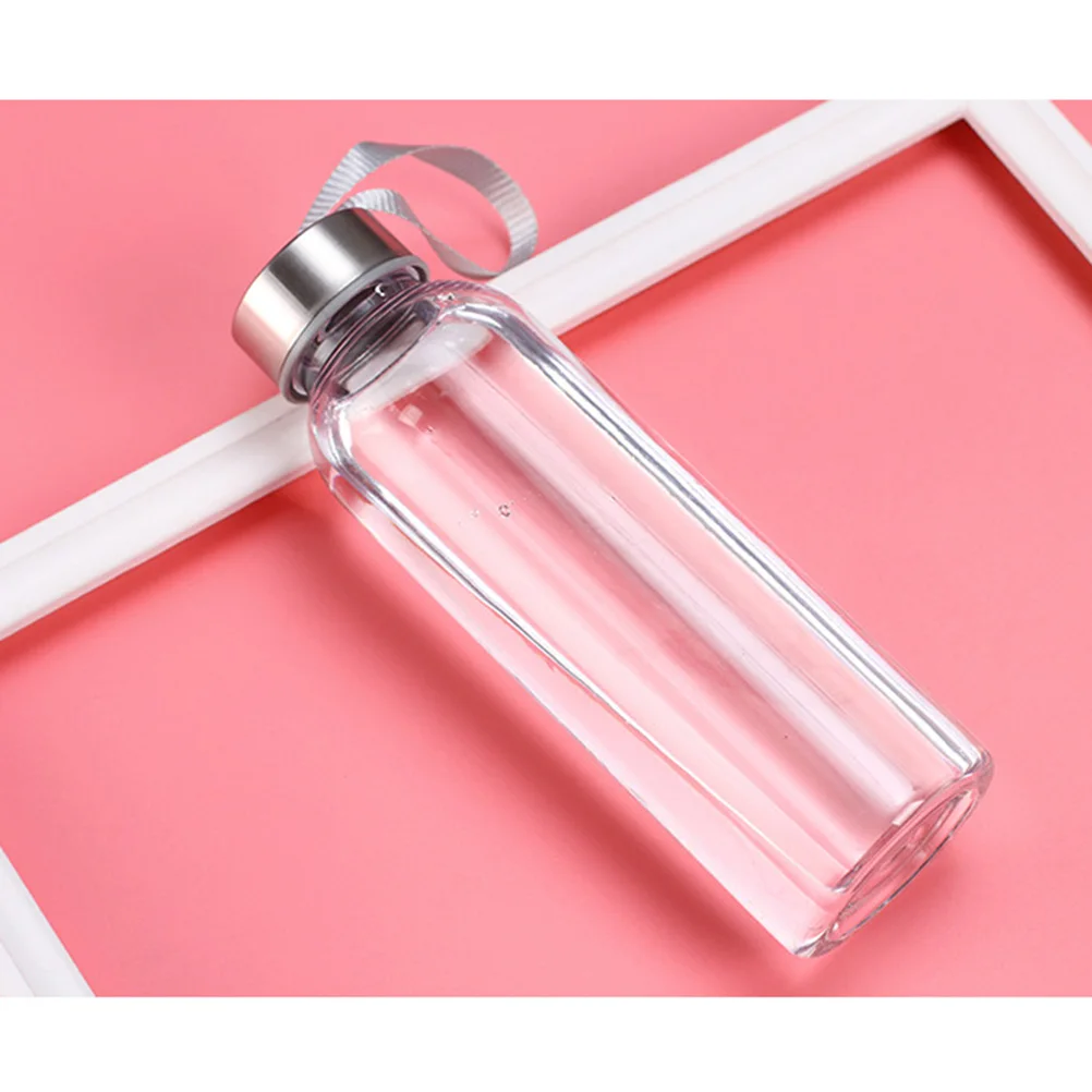 

Outdoor Sports Water Bottle Leakproof Durable Plastic Drinking Bottle Transparent Portable For Running Yoga Bicycle 500Ml