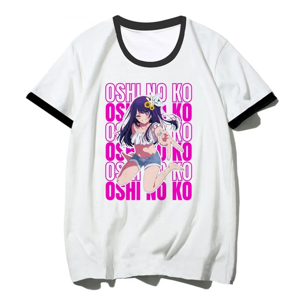 Oshi No Ko top tees women party 2000s aesthetic manga summer t shirt korean fashion y2k clearance sales cheap 2000s