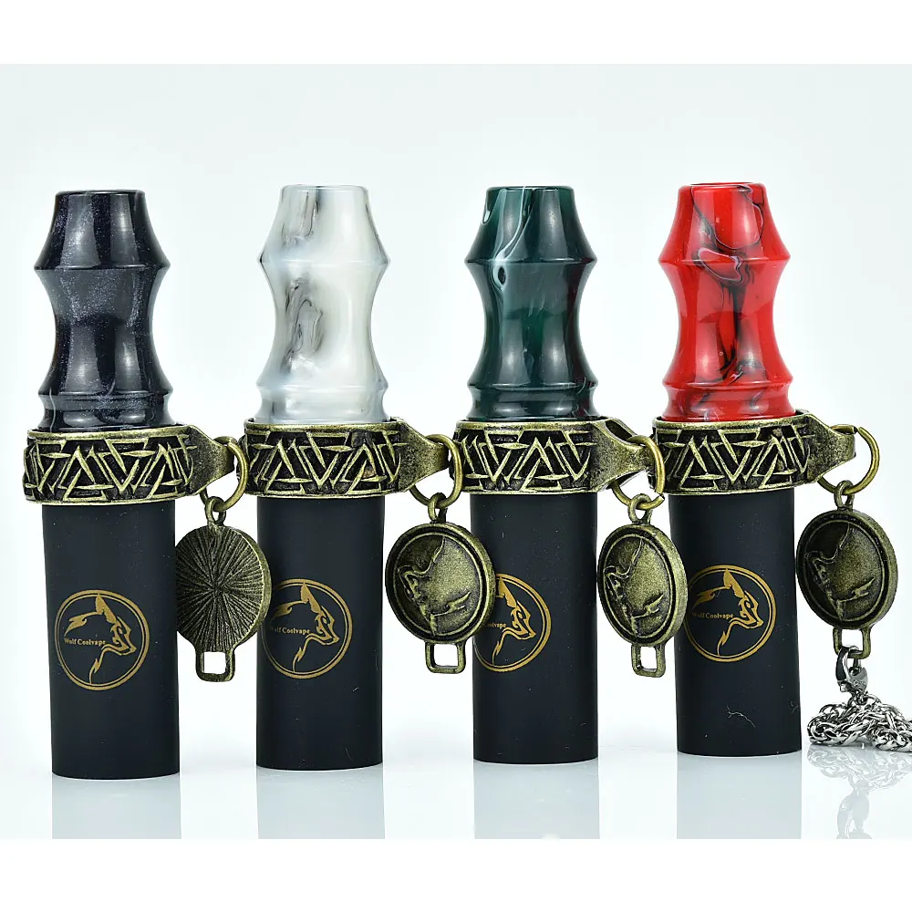 Hookah Mouthpieces Hookah Sheesha Resin  Silicone Hang Rope Strap Water Pipe Chicha Narguile Shisha Accessories Mouth Tips