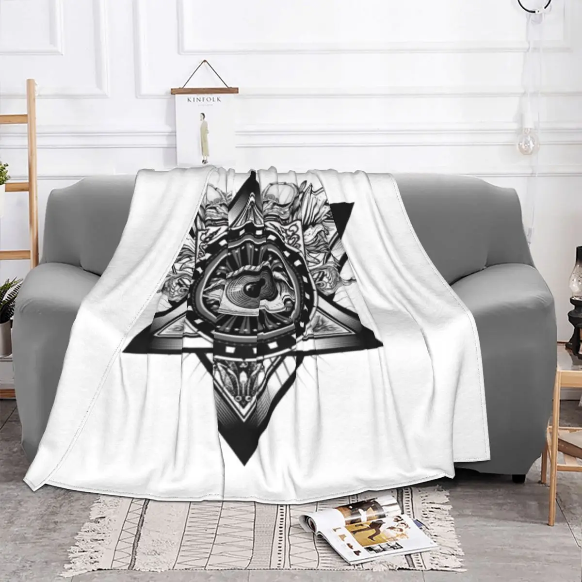 Illuminati Eye 511 Blanket Knee Blanket Home And Decoration Throw Blanket