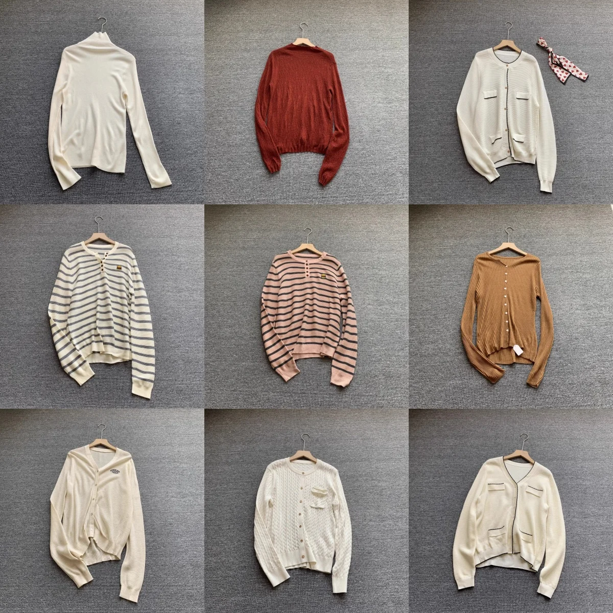 

Korean Style Loose Fit Women's Knitwear Multiple Designs Autumn Winter New Style Simple Versatile Slimming Top for Teens