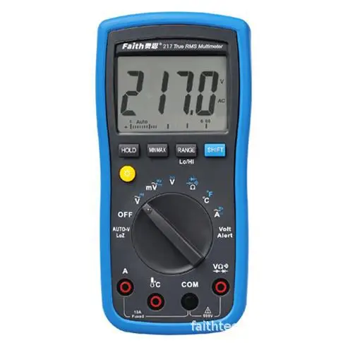 

Digital Multimeter for Current Voltage Resistance of DC/AC Auto-Range 3 5 6 Bit True RMS with up to 60M