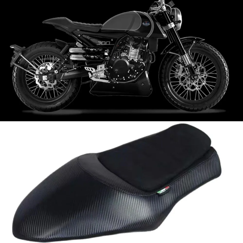 For FB Mondial HPS 125 HPS 300 HPS125 HPS300 Motorcycle Cafe Racer Seat Cover Custom Vintage Hump Saddle Retro Accessories