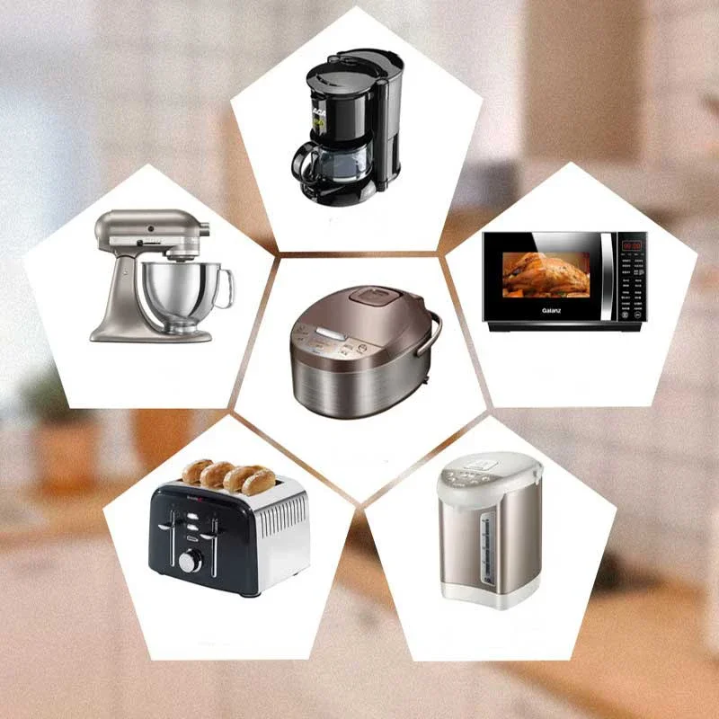 2PCS Cord Winder Organizer for Kitchen Appliance Cord Wrapper Cable Management Clip Holder for Air Fryer Coffee Machine Fixer