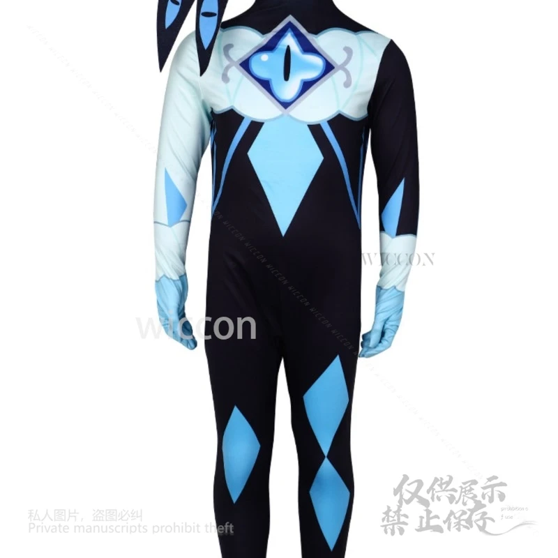 Shadow Milk Cookie Costume Cosplay Anime Cookie Run: Kingdom Tuta Maschera Peluche Bambola Cosplay Adulto Bambini Vestito Festa di Halloween