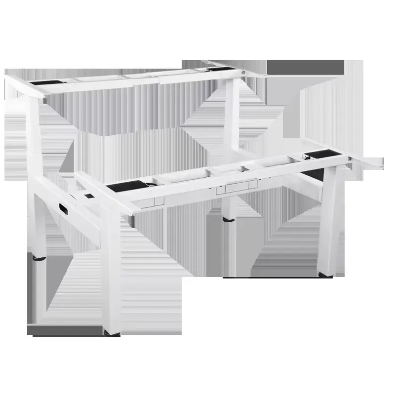 Electric Standing Desk Frame Four Motor Height Adjustable Workbench Dual Motor Lift Table Home Office Furniture