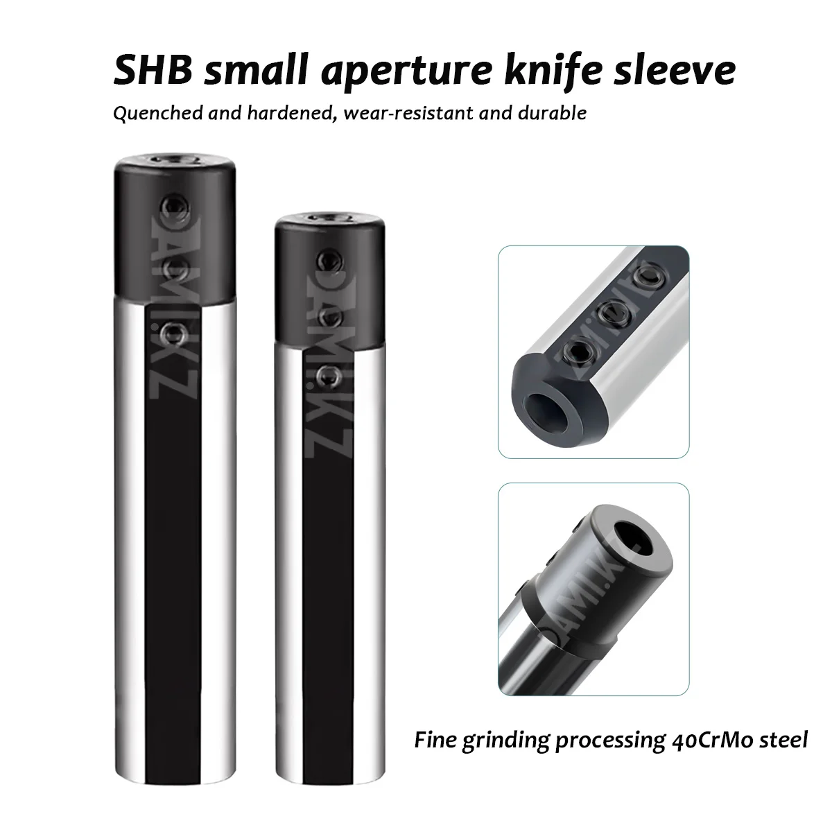 

SHB Series Small Diameter Boring Tool Inner Hole Tool Sleeve SHB16-03 SHB20-06 SHB22-08 SHB25-12 Internal Cooling Knife Sleeve