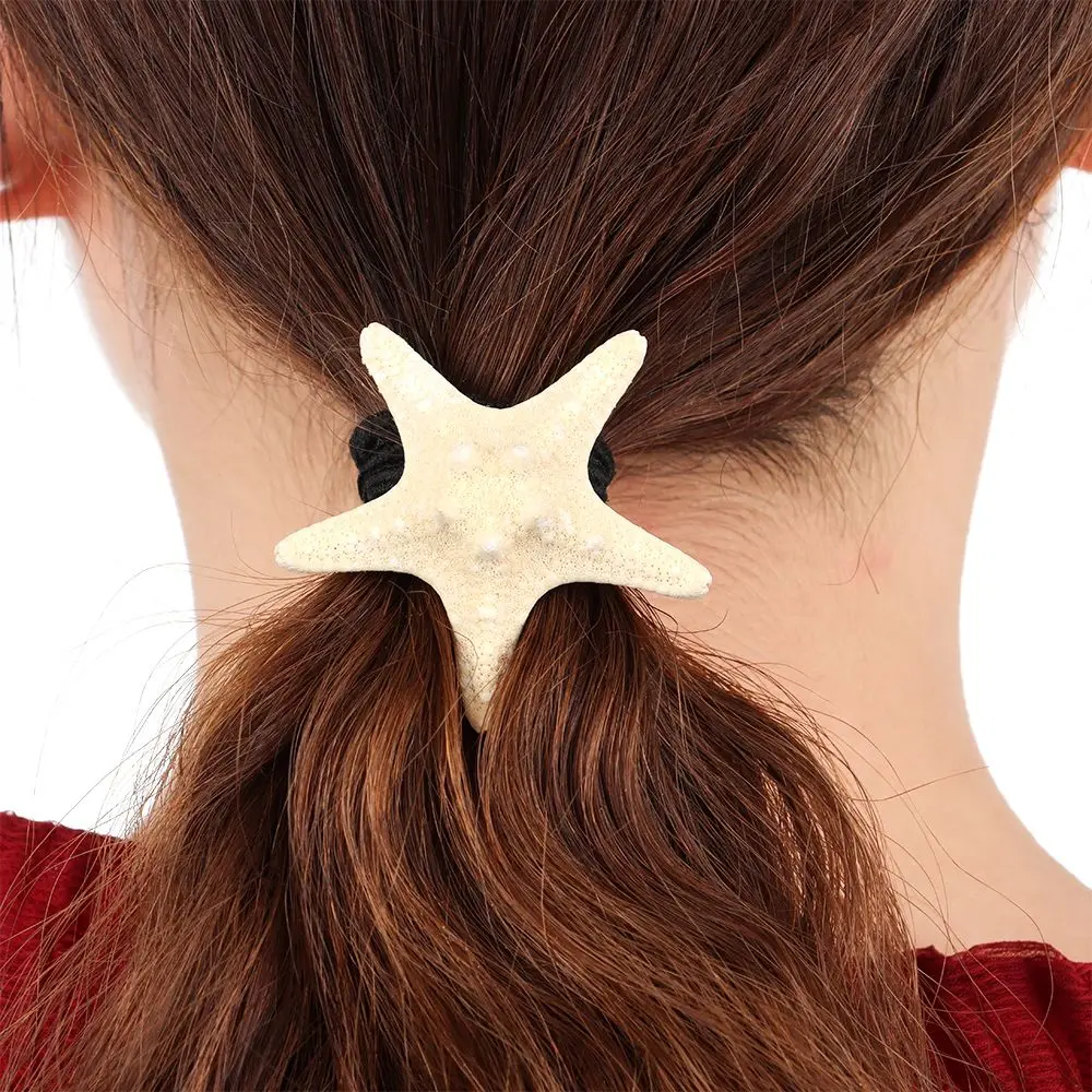 Fashion Women Starfish Hairpins Corsage Barrettes Shell crown Hair Rope Mermaid makeup Hair Clips Accessories Beach essentials