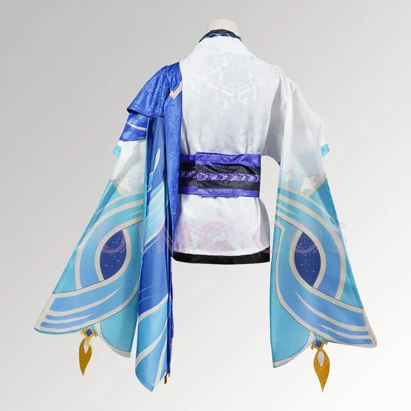 hin Impact Wanderer Kunikuzushi Cosplay Costume یکساں anime ہالووین ملبوسات خواتین Fatui Scaramouche Balladeer