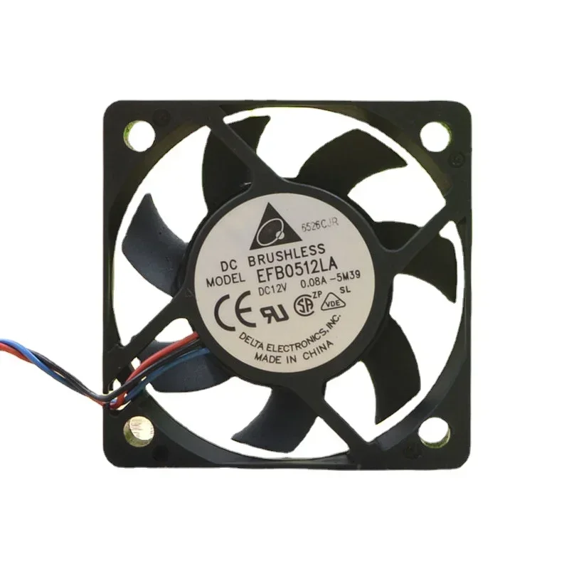 New Fan For Delta EFB0512LA 12V 0.08A Ball Cooling Fan 5cm 5010 50*50*10mm