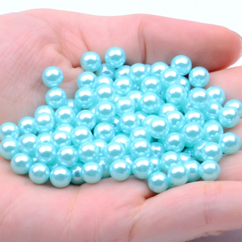 Loose 3mm-10mm 23 Color No Holes Pearl DIY Plastic Imitation Pearl beads for needlework & Jewelry Making