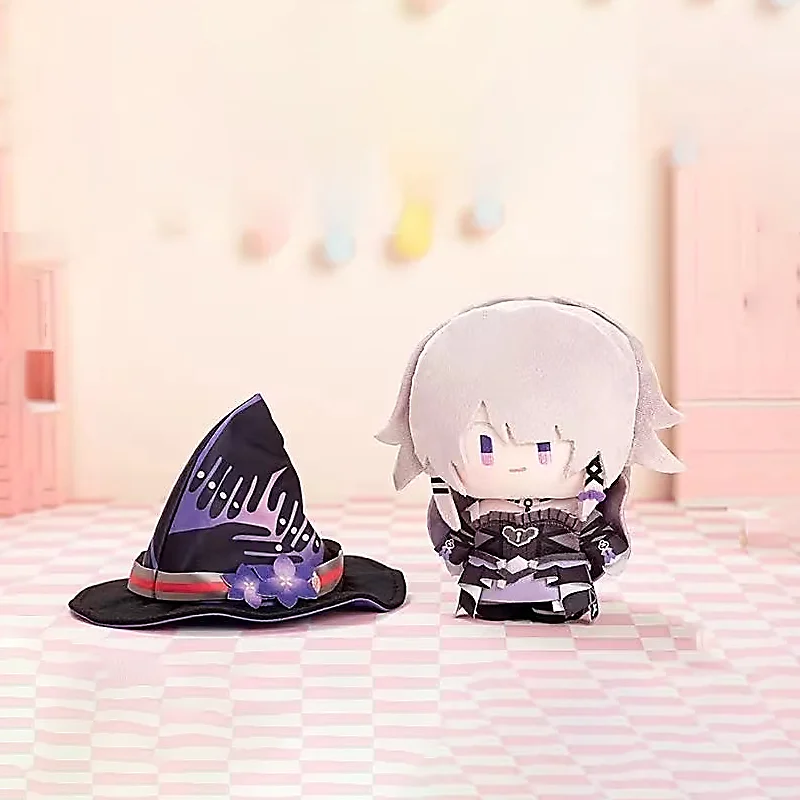 Honkai Star Rail Herta Q Version Plush Doll, Free Bonus Acrylic Pendant Included, Anime Game Collectible Merchandise