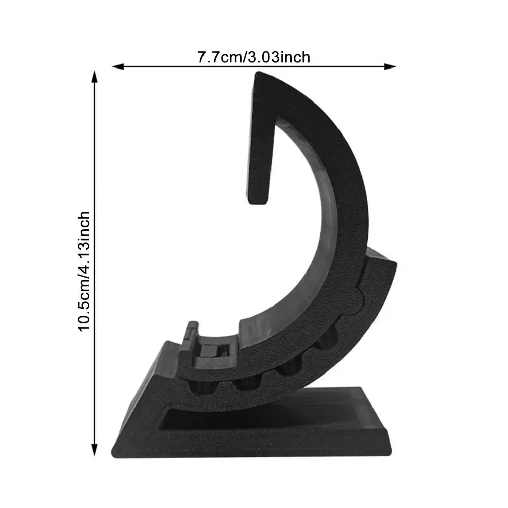 Suporte do telefone móvel de plástico portátil montagem do telefone celular ajustável desktop berço doca para todos os telefones material mesa escritório