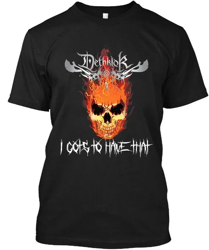 Limited New Popular Dethklok Classic Graphic Skull Art Vintage T-SHIRT S-4XL