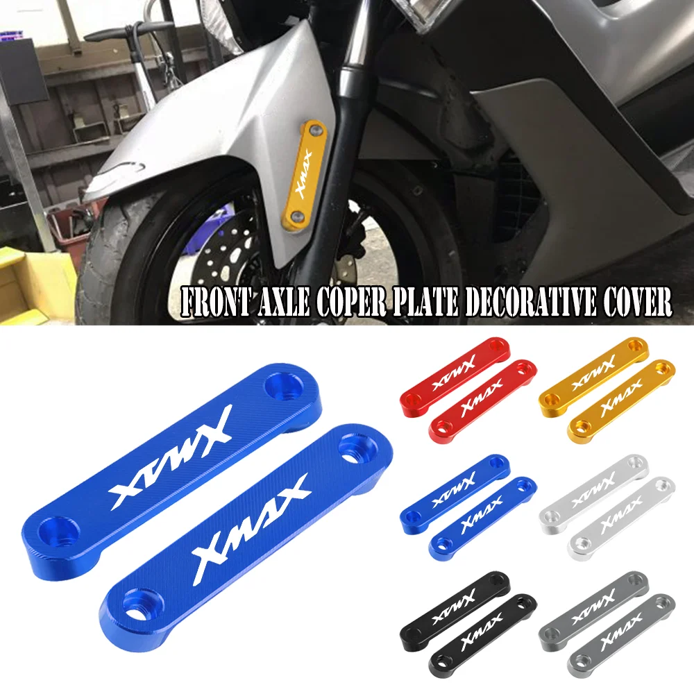 

2023 22 для Yamaha XMAX X-MAX 125 250 300 400 XMAX125 XMAX250 XMAX300 XMAX400 передняя ось Coper Plate декоративная крышка 2017-2021