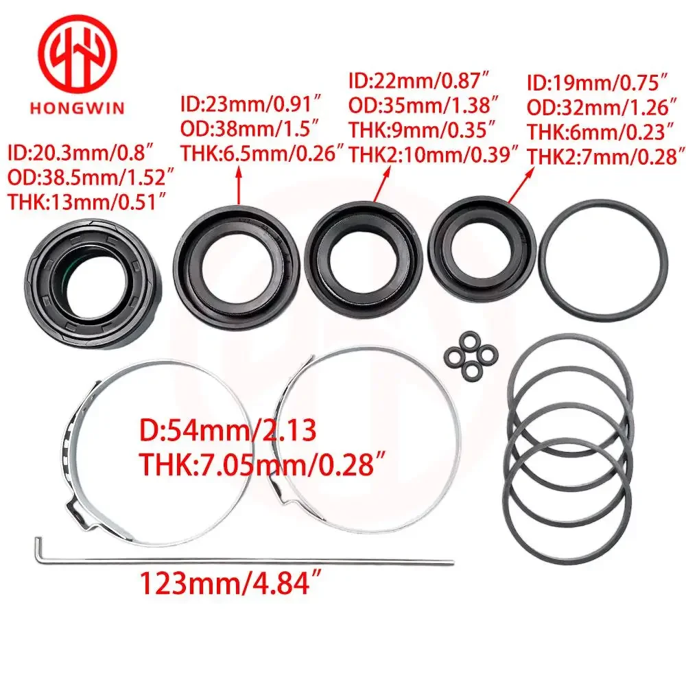 Auto Steering System Parts Power Steering Gear Rack Seal Kit OEM 57790-02A00 For Hyundai Atos Santro 1.0L Car Accessories