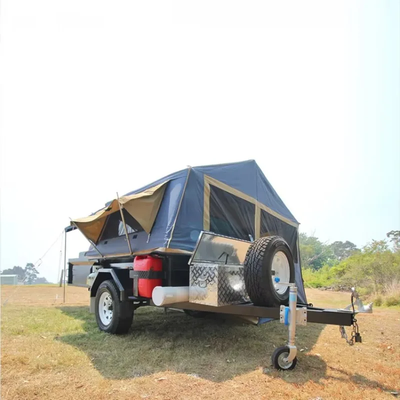 Customized Australian Standard Max Payload 750kg 4x4 Off-road Mini Inflatable Camper Tent Trailer
