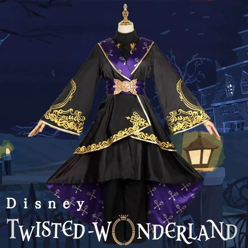 Anime Twisted-Wonderland Style Costume Cosplay Costume Riddle Full Crew Suit Festival Adult Uniform Halloween Carnival Party Cos