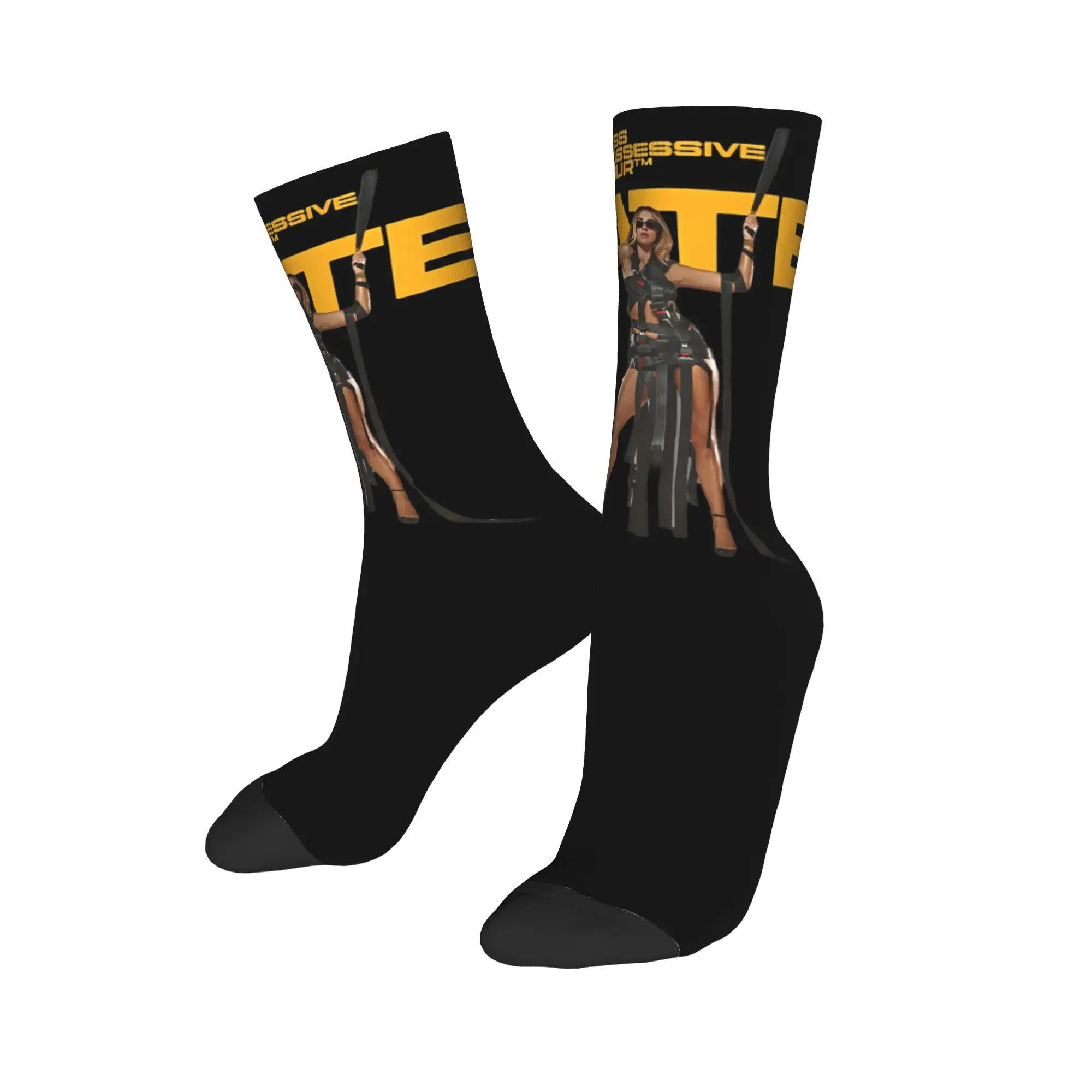 Fashion Unisex Crew Socks Miss Possessive Tour Tate McRae Accessories Cute  Breathable Dress Socks