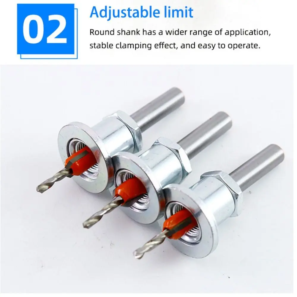 

Сверло с зенковкой с регулируемым хвостовиком, противоскользящая конструкция, износостойкая столярная развертка, профессиональный класс, противоскользящая