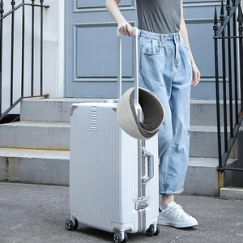 Cuscino per il collo da viaggio cuscino per il collo da viaggio cuscino da viaggio a forma di U durevole cuscino per aereo Non deformato