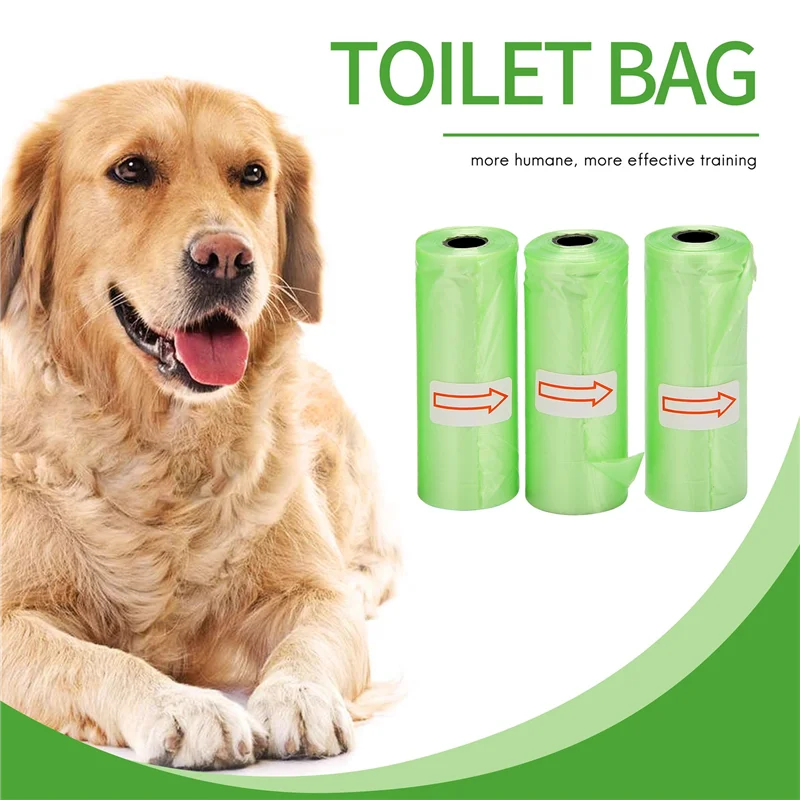 Bolsas para caca de perro con recarga para eliminación de residuos de mascotas, a prueba de fugas, sin perfume, Compostable, para cachorro de perrito, 720 bolsas, 48 rollos