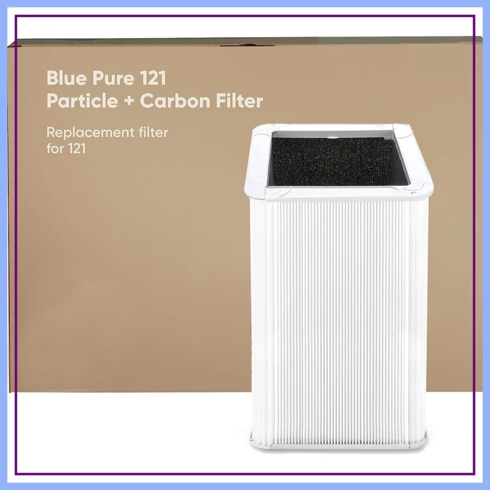 

Replacement Filter for 121 Air Purifier, HEPA and Activated Carbon, 1 Pack