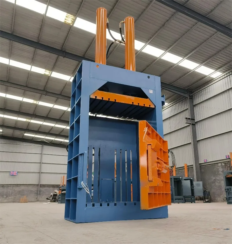 Factory Direct Industrial Vertical Baler 20 Ton PLC Controlled for Waste Paper Plastic PET Bottle Aluminum Can Compactor