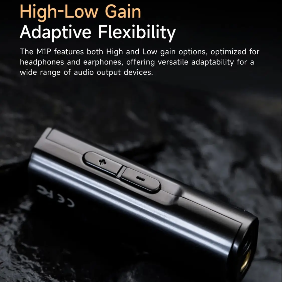 COLORFLY CDA-M1P Portable USB DAC/AMP Headphone Amplifier AK4493SEQ chip PCM768 DSD512 3.5+4.4mm Output