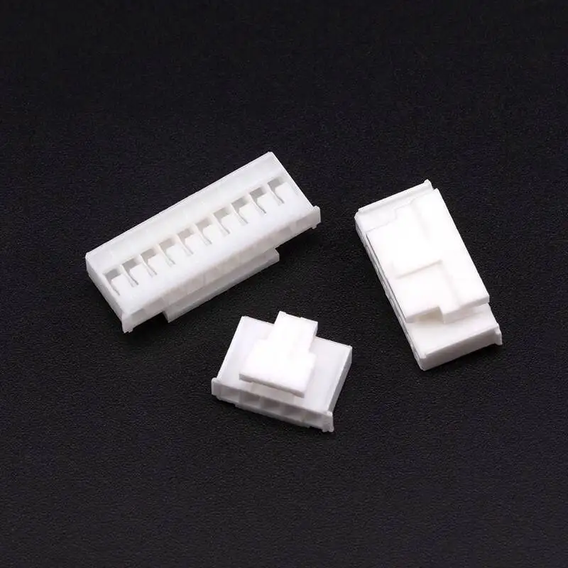 50 Stück HY2.0 Steckergehäuse mit 2 mm Rastermaß und Verriegelungsschnalle, 2P3P4P5P6P7P8P10P16-Pin, leere Steckverbinder. – Detail 2