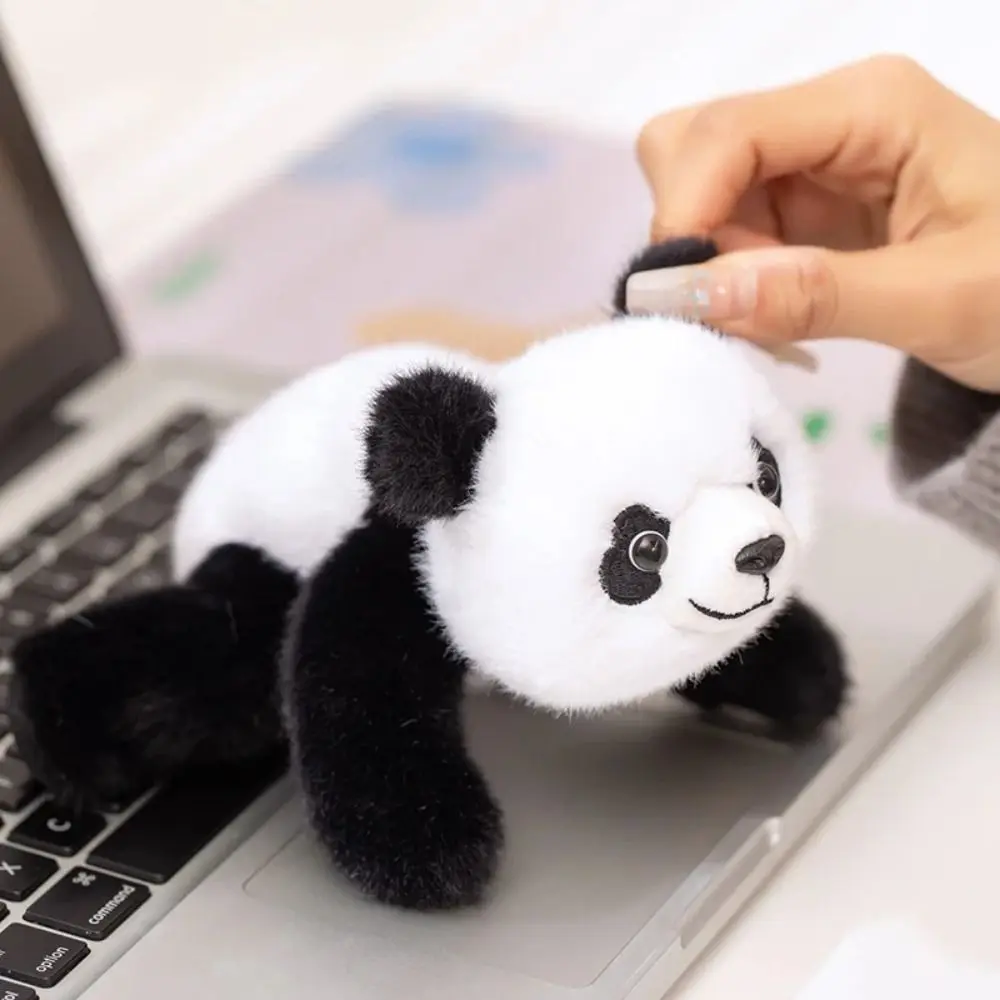 Comforting Sloth Husky Lying Animal Table Ornament Soft Pillow Raccoon Bear Pig Panda 18cm Stuffed Animal Home Decor