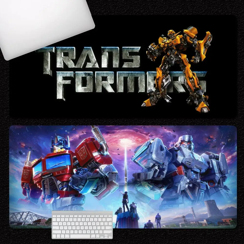 

T-TransformersE коврик для мыши геймерский коврик для клавиатуры и мыши резиновый мультяшный большой коврик для мыши для мотоцикла, компьютера, ПК