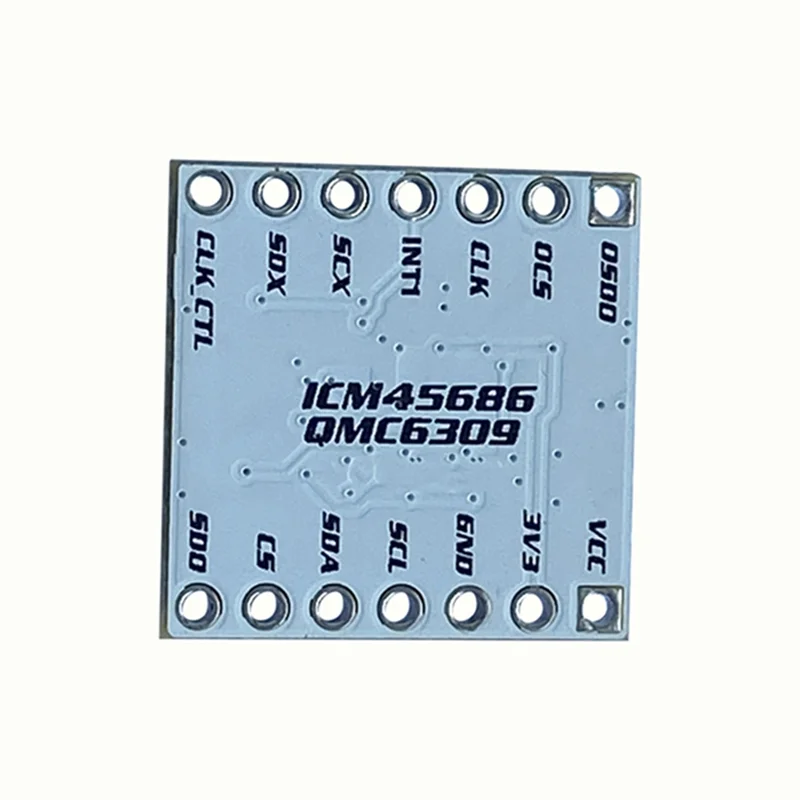 ABKQ-6PCS ICM-45686 IMU + QMC6309 وحدة مقياس المغناطيسية المصنوعة لتتبع الوحل Smol لمشروع DIY 6 قطعة