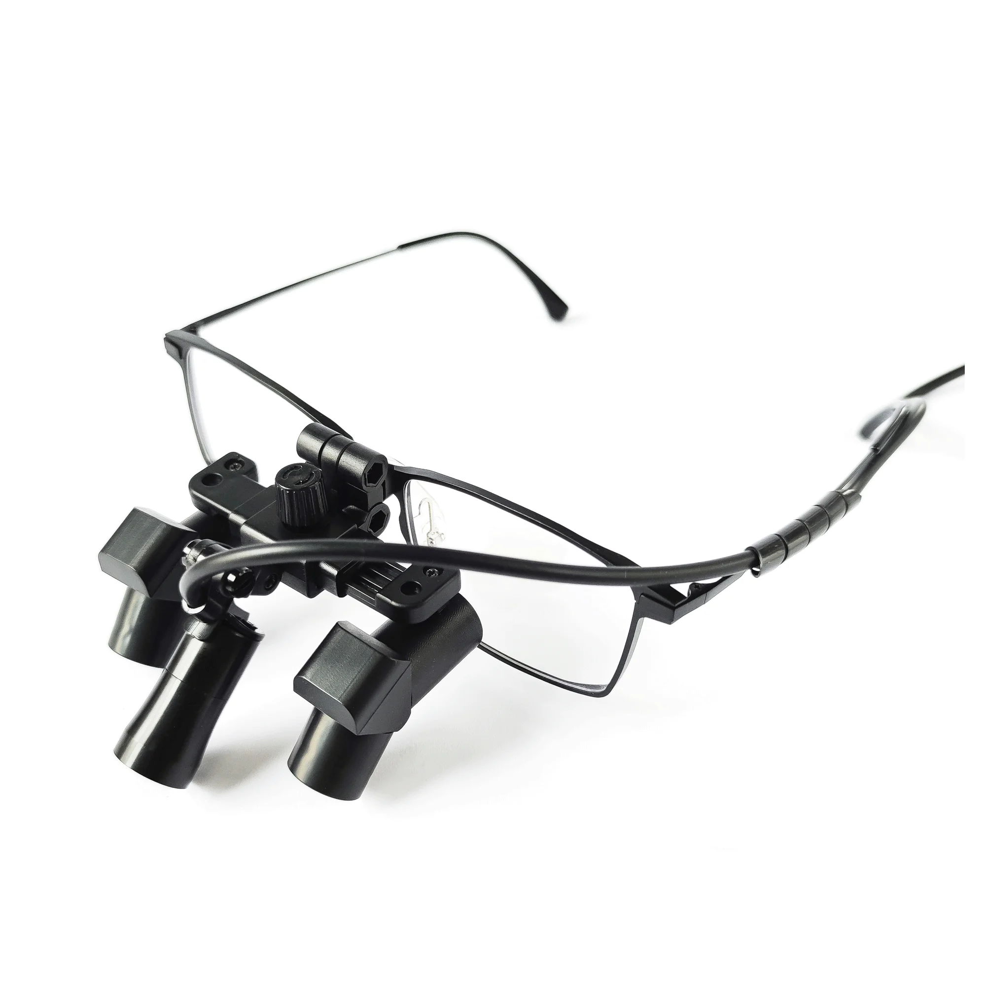 Micare FDJ-3.5X Corner Up Type . Light Loupes 3.5x Surgical, . Loupe Prism, Ergo With Head Light