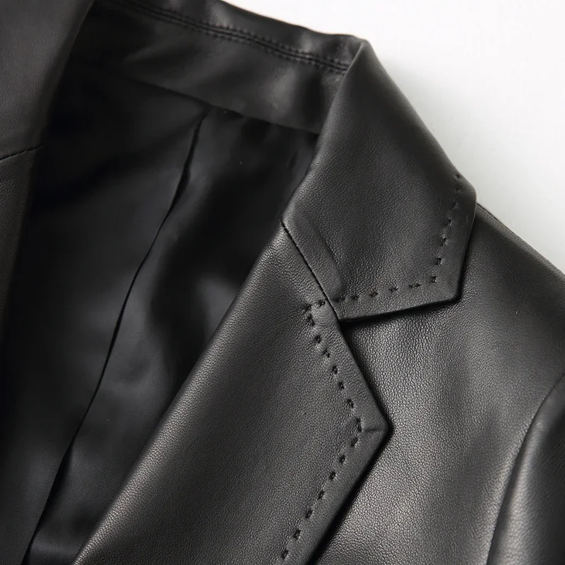 AYUNSUE Women Casual Genuine Leather Jacket 2020 Spring New Real Sheepskin Coat Female Slim Ladies Jackets Outerwear YY1089A