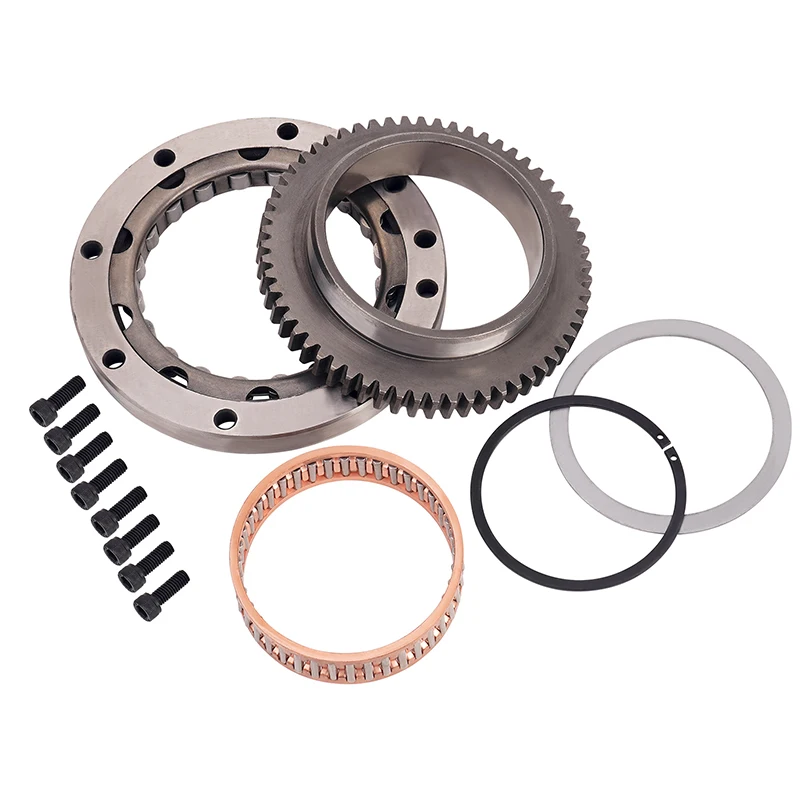 Motorcycle Starter Clutch Gear Assy & Gasket For YAMAHA XVS1100 Drag Star XVS11 V-Star Classic Silverado BT1100 Bulldog XVS 1100