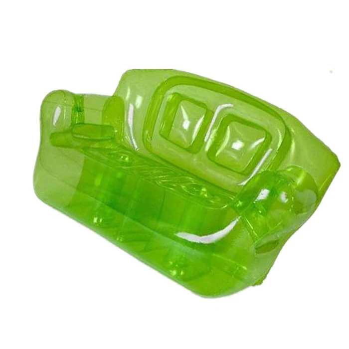 Divano gonfiabile per 2 persone in PVC trasparente personalizzato, divano gonfiabile rosa, poltrona, divano ad angolo, poltrona, divano ad aria