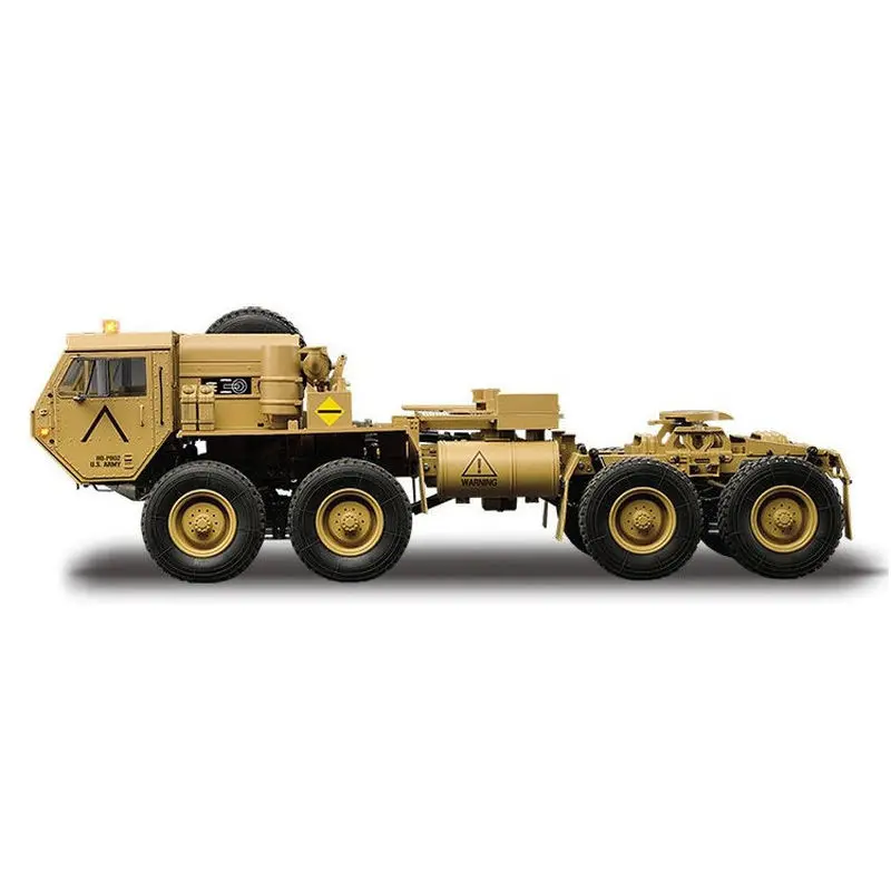 Hengguan RC Truck 8X8 Drive Electric Remote Control Off Road Climbing Car Professional Simulation Military Tractor Model  For