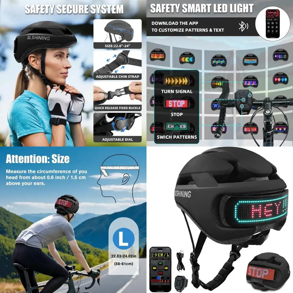 

Illuminated Adult & Teen Cycling Helmet: Versatile for Mountain Biking, Road Cycling, E-Scooters & Skateboarding