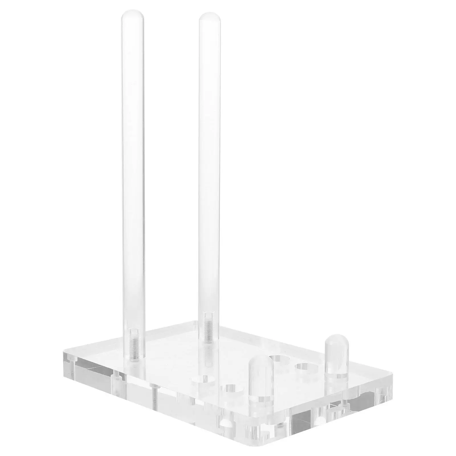 Transparent Acrylic Display Stand for Retail Display Earrings Bracelets Makeup Brushes Office Supplies Minimalist Desktop Shelf