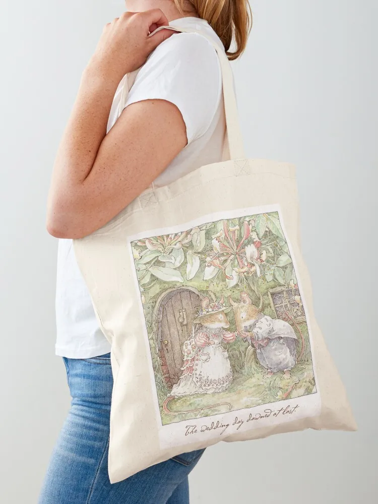 

The Wedding Day Dawned At Last Tote Bag bag for beach Lady bag female tote bags men