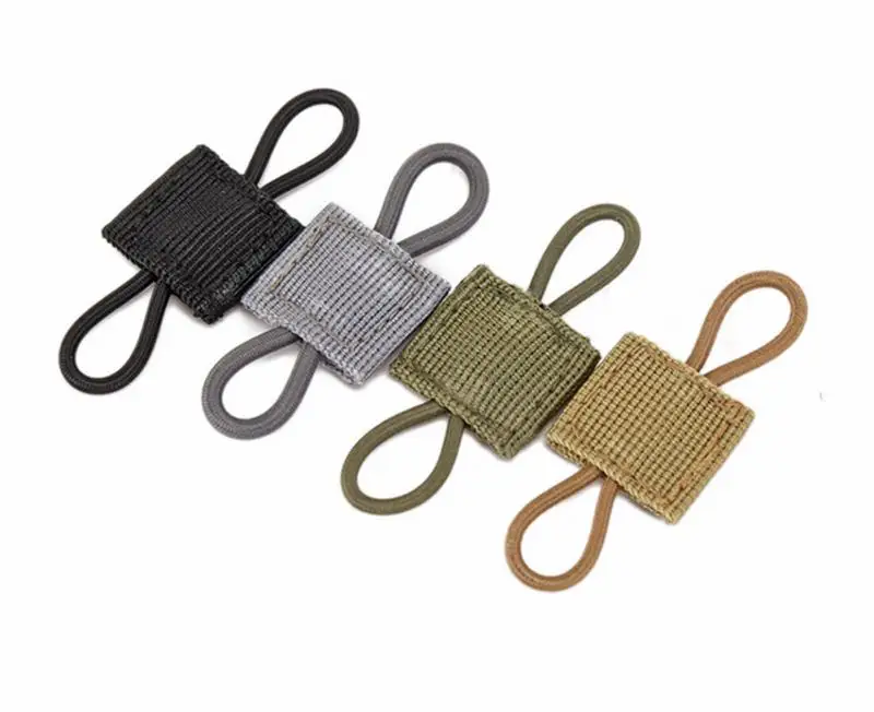 1/6PCS Antenna Binding Buckle Outdoor Tactical Molle System Backpack Vest Accessories Tactical Buckle Fixed