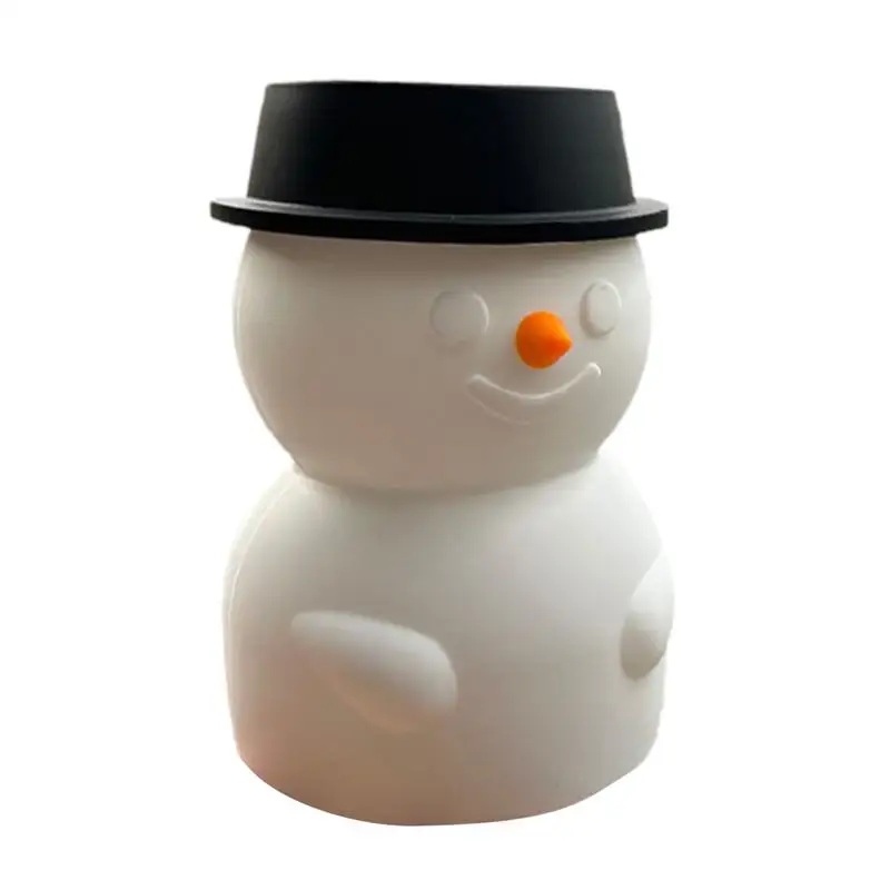 

LED Night Light Cute Snowman Cartoon Silicone Lamp Dimmable USB Rechargeable For Children Kids Bedroom Gift Sleeping Light