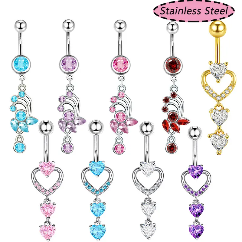 50pcs-lot-stainless-steel-16mm-thickness-10mm-length-navel-bars-dangle-belly-button-rings-navel-piercing-jewelry-for-swimming