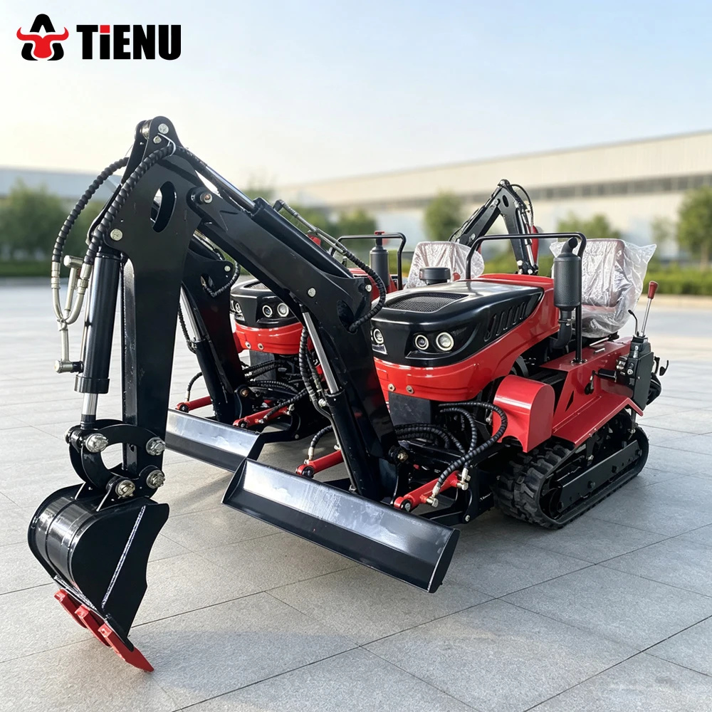 Tractor Backhoe - Customized Tracked Tractors High Power And
