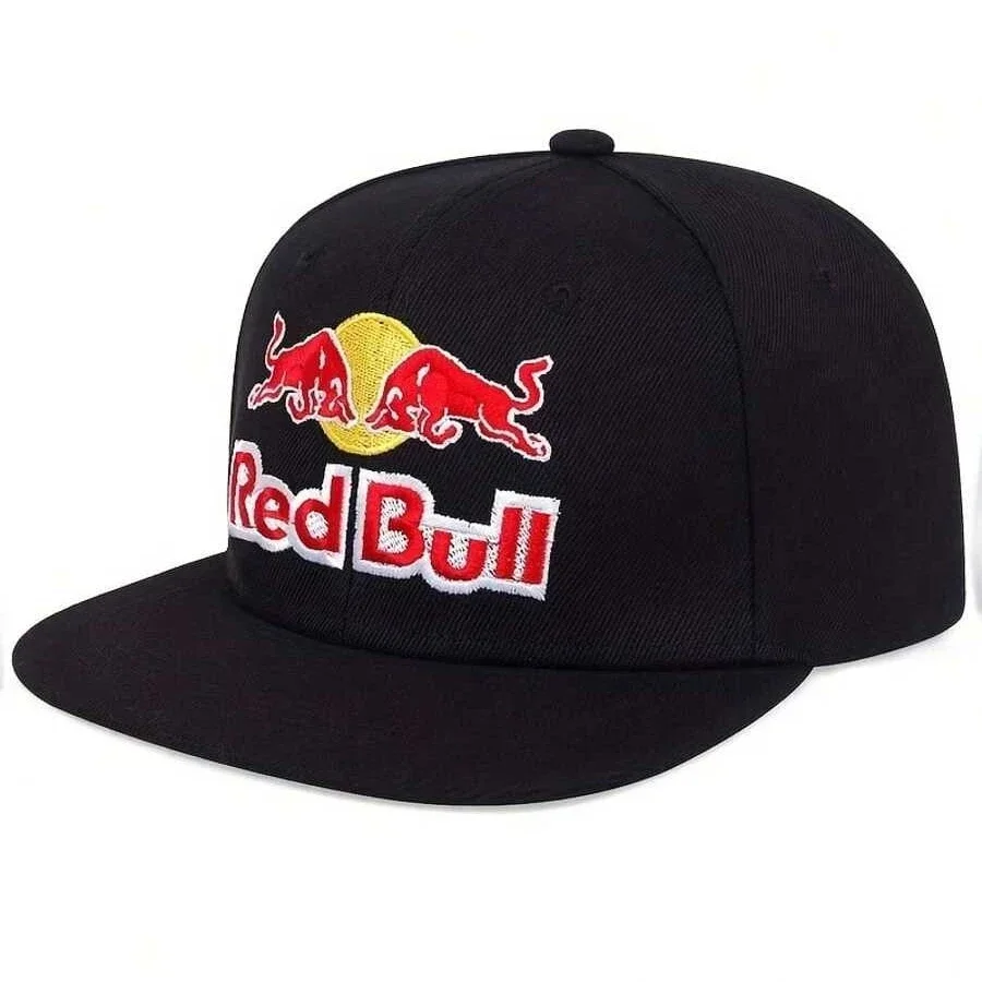 RED BULL Baseball Cap Snapback Hat Hats & Caps Men Moto  Letters Racing Motocross Riding Hip Hop Sun Hats