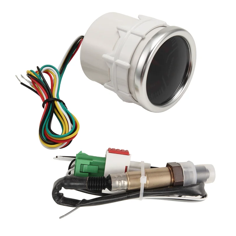 

Racing Gauge Car 12V 2" 52Mm Gauge Air Fuel Ratio With Narrowband O2 Oxygen Sensor 0258006028 LED Meter