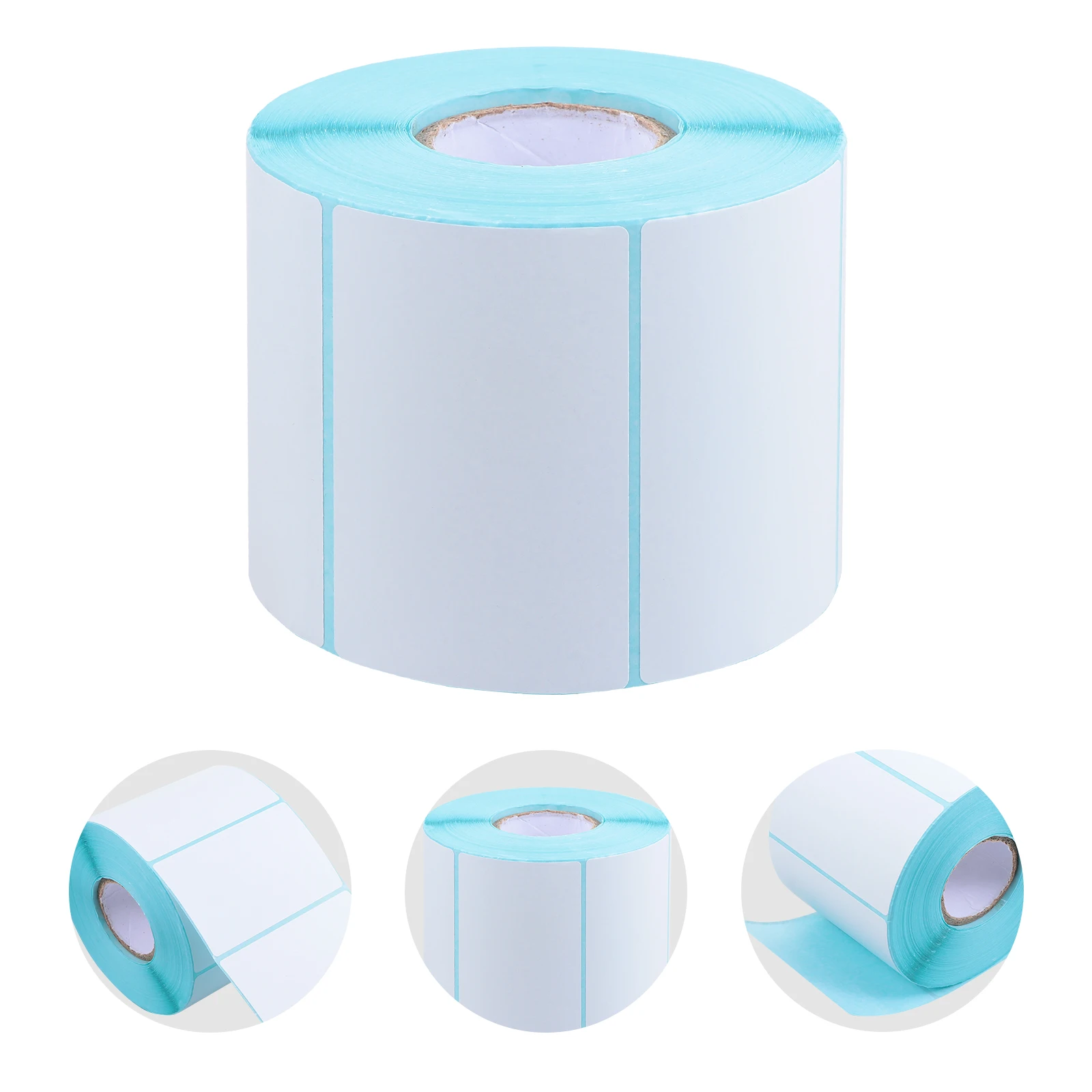 

White Labels Sticker Self Adhesive Address Fruit Barcode Paper Matte Reusable Waterproof Scratch Resistant Corrosion